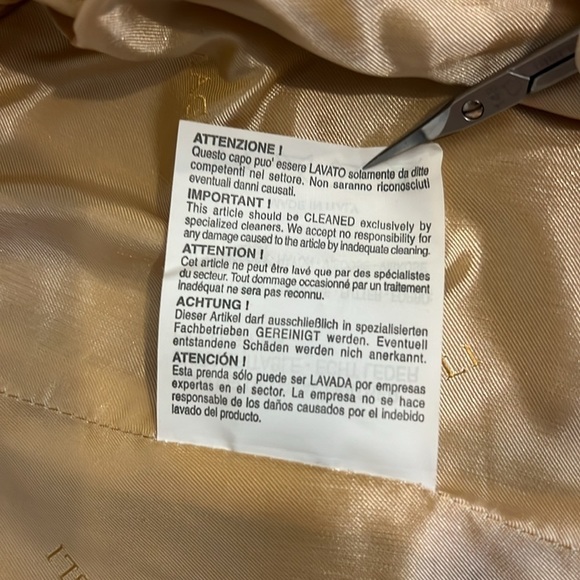 BRUNO MAGLI 100%Leather buttery soft,Latte color, lightweight,sz 46 Italy/L US - Picture 15 of 17